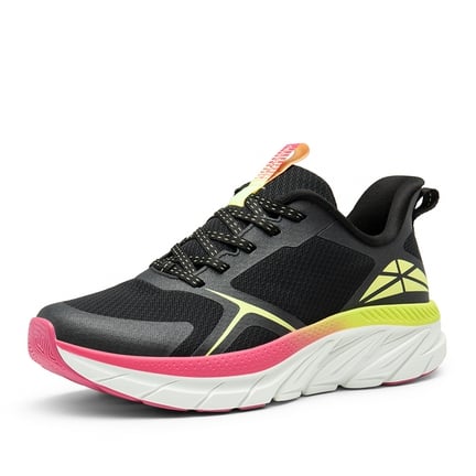 Black and yellow shoes ladies cheap